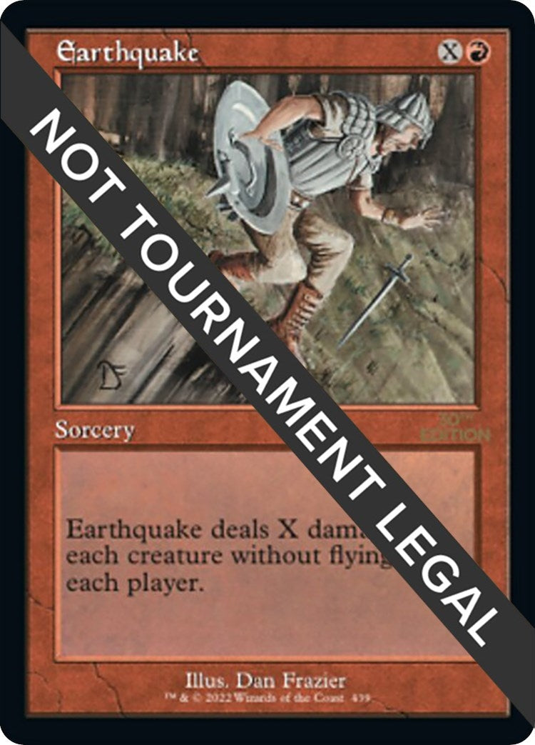 Earthquake (Retro Frame) (30th Anniversary Edition) (439)