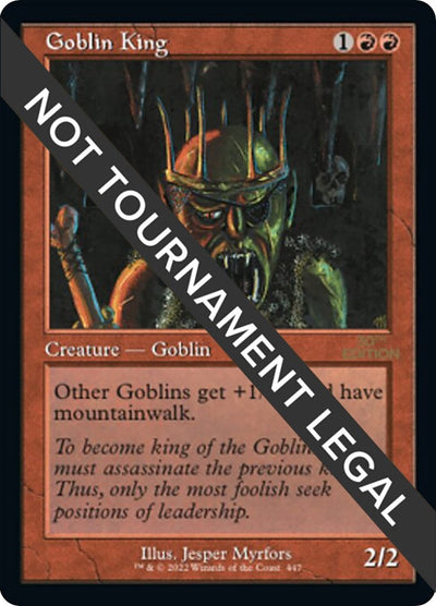 Goblin King (Retro Frame) (30th Anniversary Edition) (447)