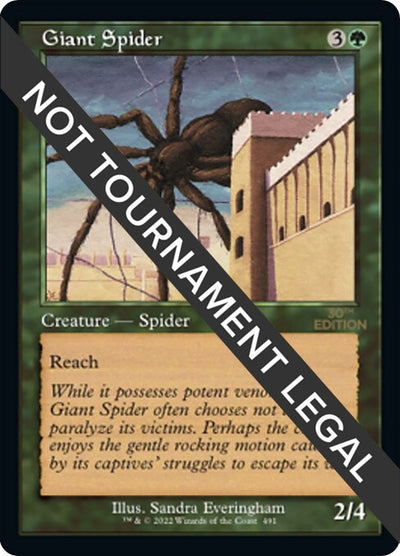 Giant Spider (Retro Frame) (30th Anniversary Edition) (491)