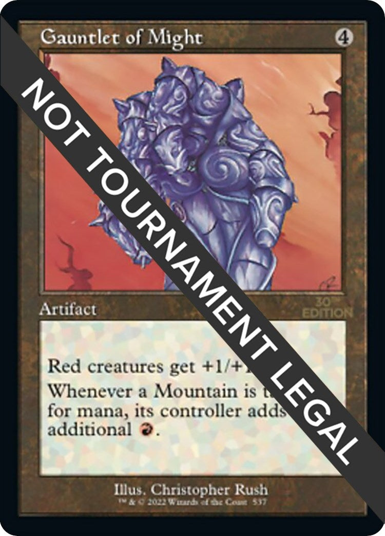 Gauntlet of Might (Retro Frame) (30th Anniversary Edition) (537)