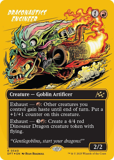 Draconautics Engineer (Borderless) (First-Place Foil) (Aetherdrift) (540)