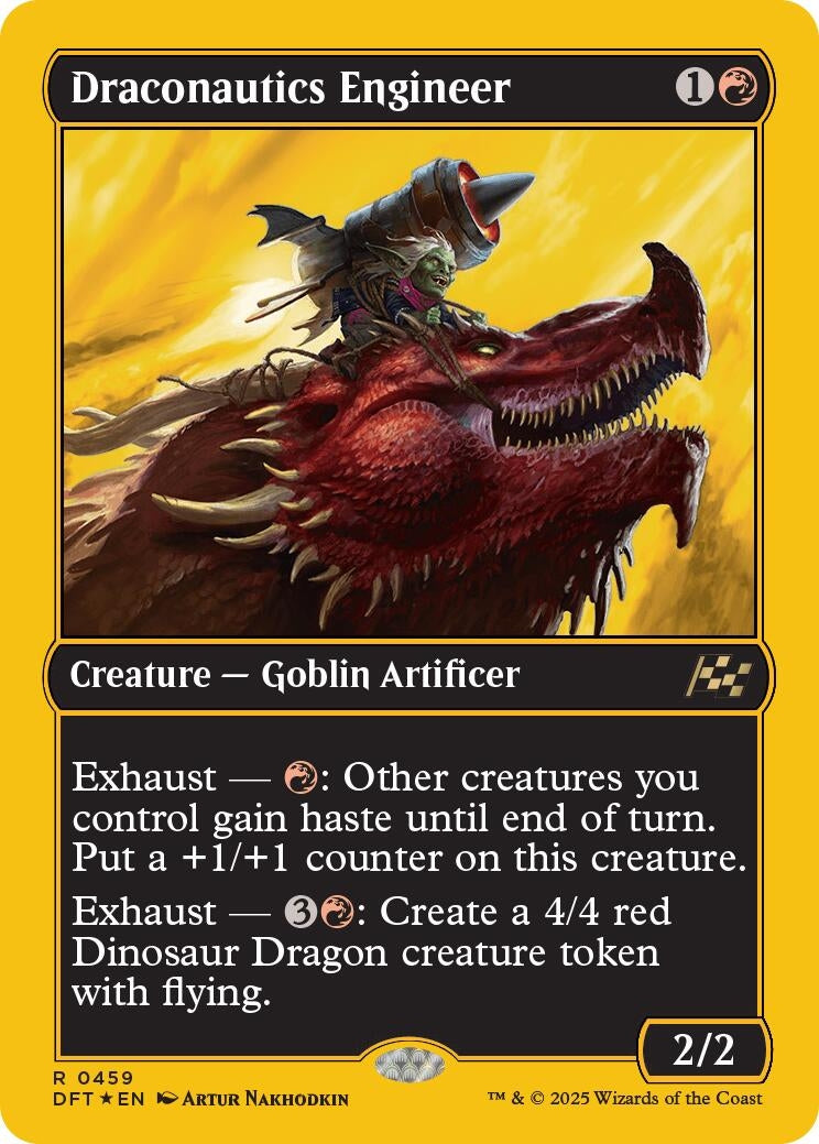 Draconautics Engineer (First-Place Foil) (Aetherdrift) (459)