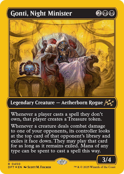 Gonti, Night Minister (First-Place Foil) (Aetherdrift) (450)