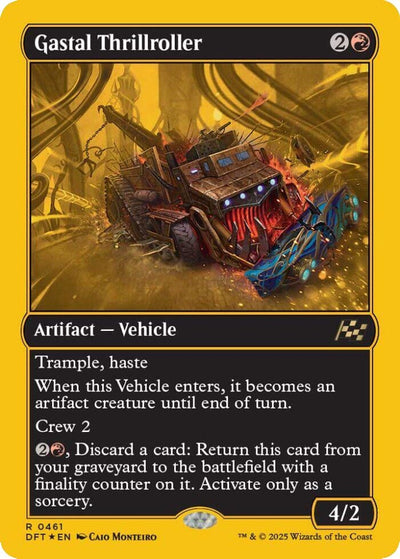Gastal Thrillroller (First-Place Foil) (Aetherdrift) (461)