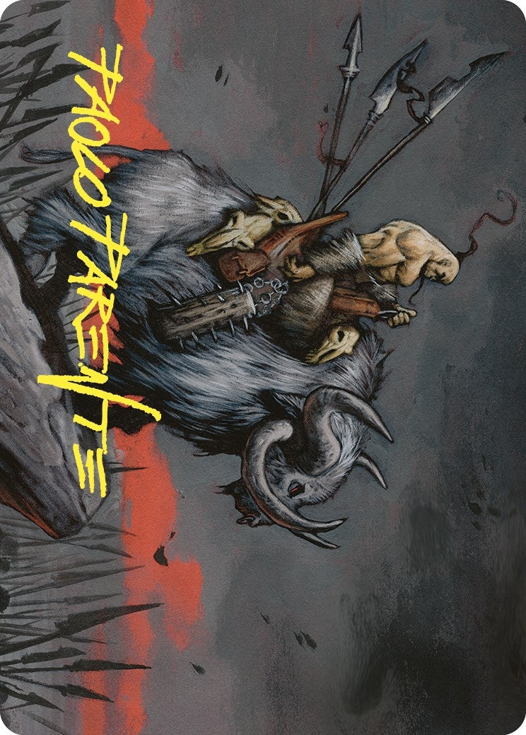 Godo, Bandit Warlord Art Card (Gold-Stamped Signature) (Art Series: Commander Masters) (22)