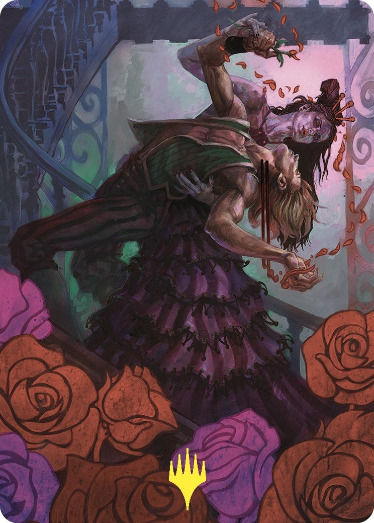 Exsanguinate Art Card (2) (Gold-Stamped) (Art Series: Commander Masters) (37)