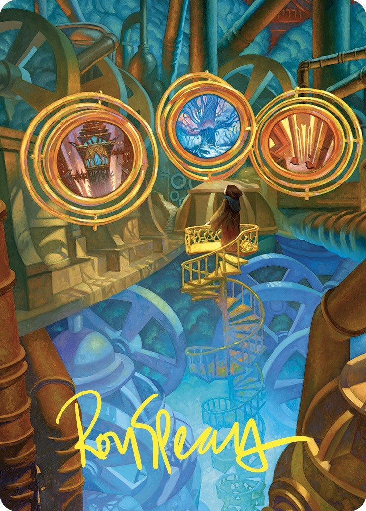 Extraplanar Lens Art Card (Gold-Stamped Signature) (Art Series: Commander Masters) (46)