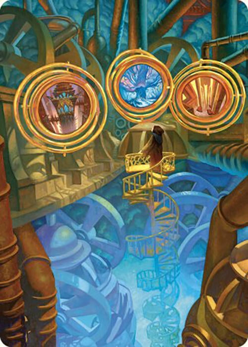 Extraplanar Lens Art Card (Art Series: Commander Masters) (46)
