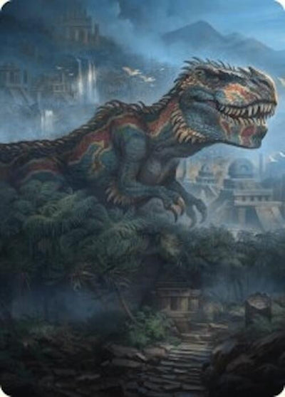 Ghalta, Primal Hunger Art Card (41/54) (Art Series: Foundations) (41)