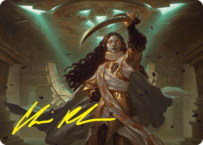 Elenda, Saint of Dusk Art Card (15/54) (Gold-Stamped Signature) (Art Series: Foundations) (15)