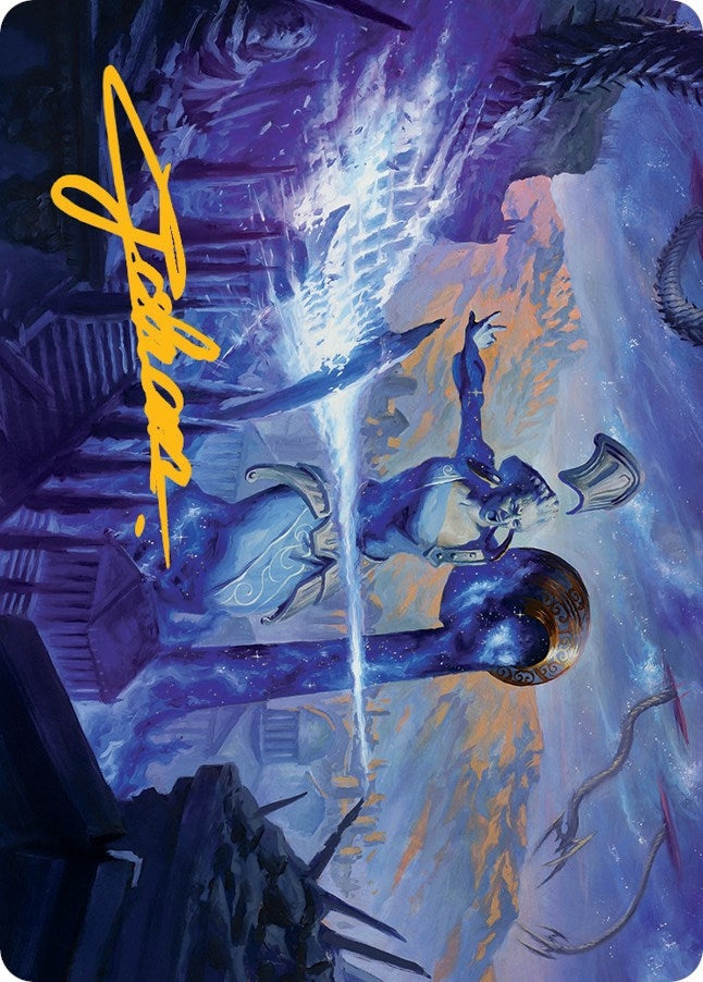 Ephara, Ever-Sheltering Art Card (Gold-Stamped Signature) (Art Series: March of the Machine) (8)