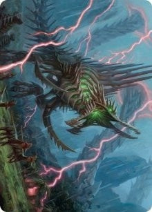 Etali, Primal Sickness Art Card (Art Series: March of the Machine) (32)