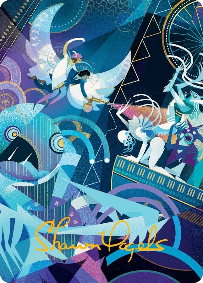 Errant and Giada Art Card (Gold-Stamped Signature) (Art Series: March of the Machine) (59)