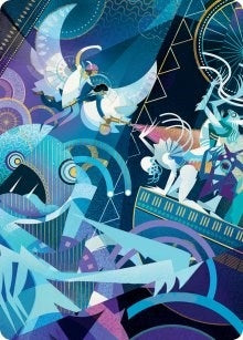 Errant and Giada Art Card (Art Series: March of the Machine) (59)