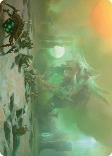 Green Sun's Twilight Art Card (Art Series: Phyrexia: All Will Be One) (39)