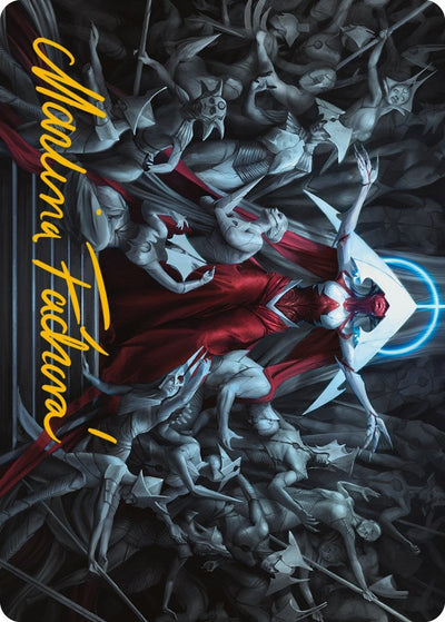 Elesh Norn, Mother of Machines Art Card (2/81) (Gold-Stamped Signature) (Art Series: Phyrexia: All Will Be One) (2)