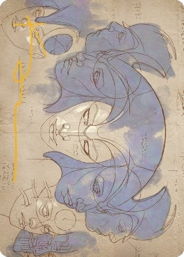 Helm of the Host Art Card (Gold-Stamped Signature) (Art Series: The Brothers' War) (61)