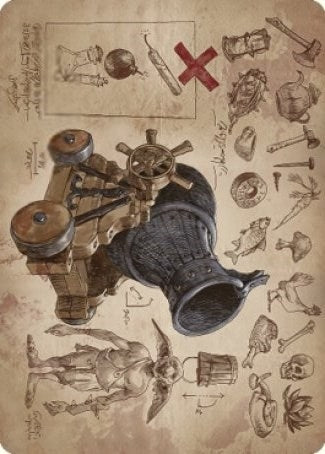 Goblin Charbelcher Art Card (Art Series: The Brothers' War) (60)