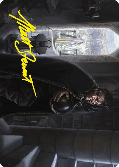 Grima, Saruman's Footman Art Card (Gold-Stamped Signature) (Art Series: Universes Beyond: The Lord of the Rings: Tales of Middle-earth) (63)