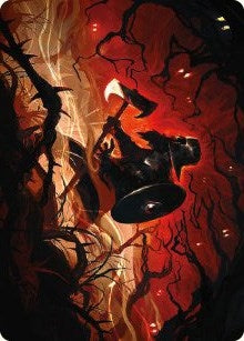 Gimli, Counter of Kills Art Card (44/81) (Art Series: Universes Beyond: The Lord of the Rings: Tales of Middle-earth) (44)