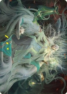 Galadriel, Gift-Giver Art Card (Art Series: Universes Beyond: The Lord of the Rings: Tales of Middle-earth) (35)
