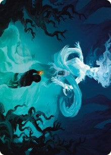 Galadriel of Lothlorien Art Card (Art Series: Universes Beyond: The Lord of the Rings: Tales of Middle-earth) (48)