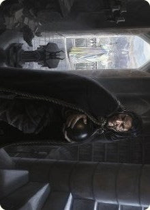 Grima, Saruman's Footman Art Card (Art Series: Universes Beyond: The Lord of the Rings: Tales of Middle-earth) (63)