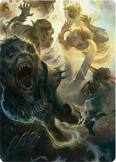 Galadriel's Dismissal Art Card (Art Series: Universes Beyond: The Lord of the Rings: Tales of Middle-earth) (10)