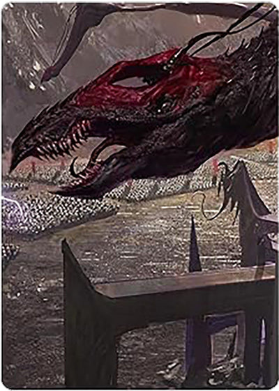 Fell Beast of Mordor Art Card (Art Series: Universes Beyond: The Lord of the Rings: Tales of Middle-earth) (23)