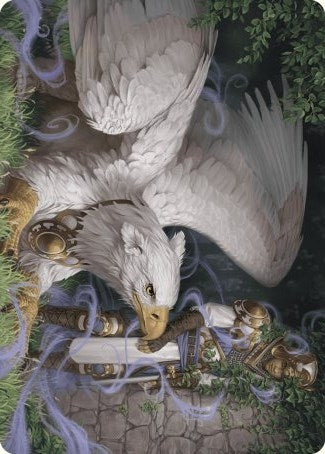 Dutiful Griffin Art Card (Art Series: Wilds of Eldraine) (3)