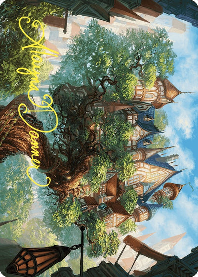 Edgewall Inn Art Card (Gold-Stamped Signature) (Art Series: Wilds of Eldraine) (46)