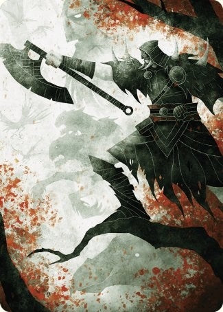 Garruk's Uprising Art Card (Art Series: Wilds of Eldraine) (72)