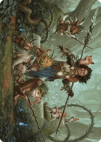 Ellivere of the Wild Court Art Card (Art Series: Wilds of Eldraine) (49)