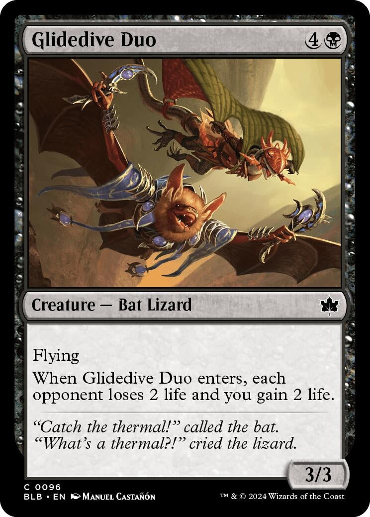 Glidedive Duo (Bloomburrow) (96)