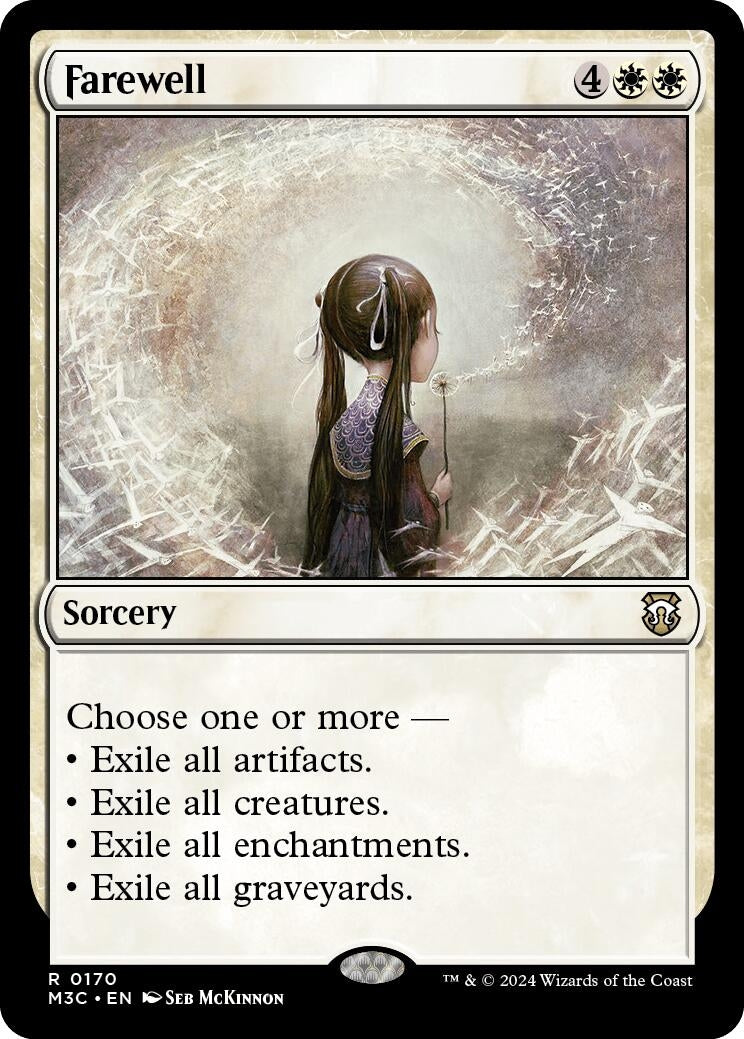Farewell (Ripple Foil) (Commander: Modern Horizons 3) (170)
