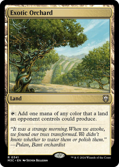 Exotic Orchard (Ripple Foil) (Commander: Modern Horizons 3) (341)