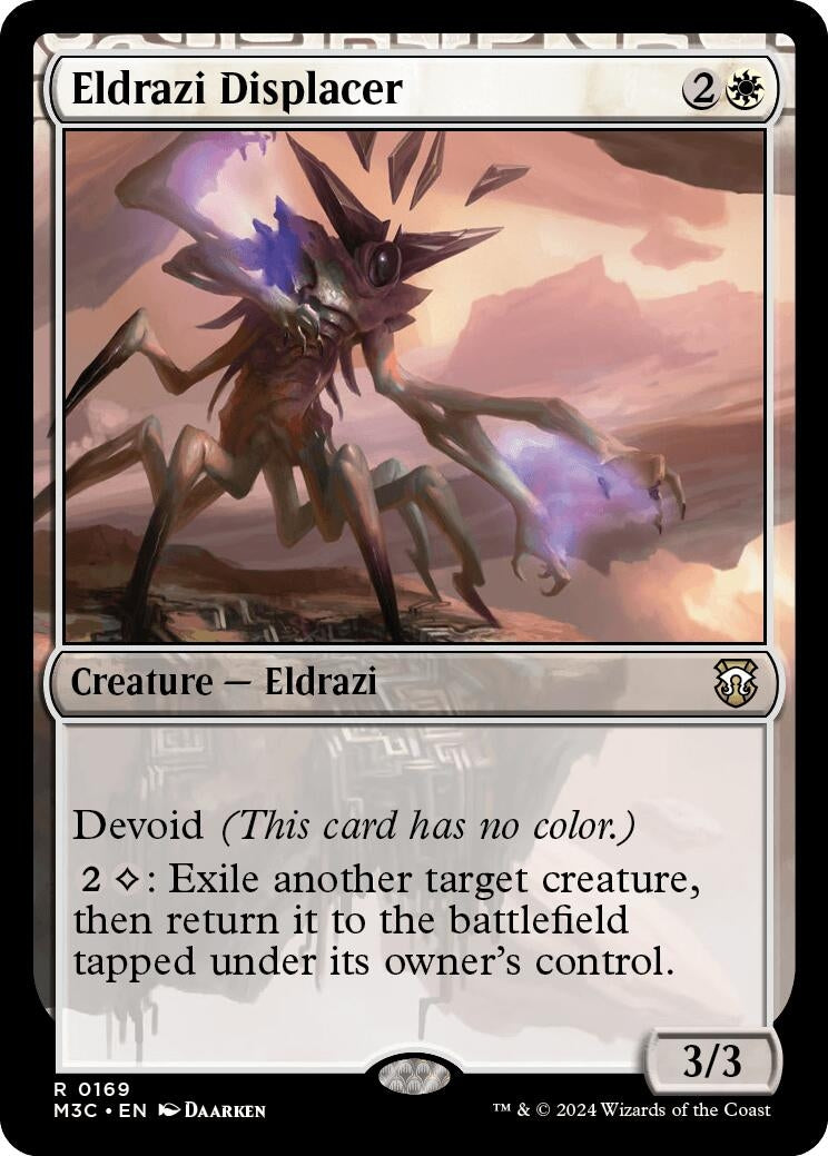 Eldrazi Displacer (Ripple Foil) (Commander: Modern Horizons 3) (169)