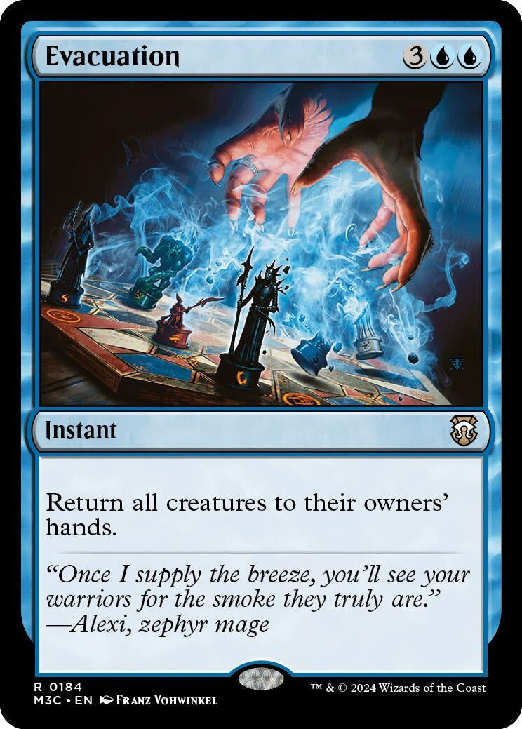 Evacuation (Ripple Foil) (Commander: Modern Horizons 3) (184)