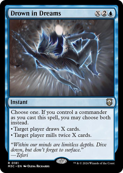 Drown in Dreams (Ripple Foil) (Commander: Modern Horizons 3) (181)