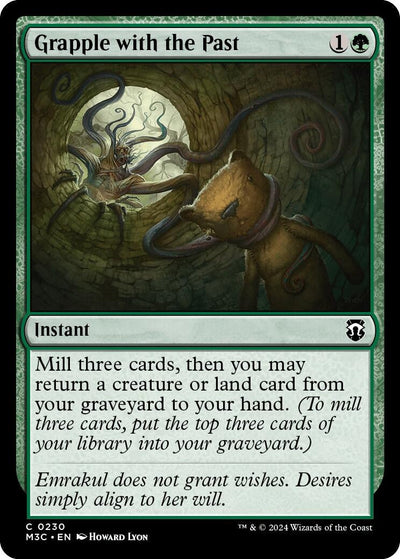 Grapple with the Past (Ripple Foil) (Commander: Modern Horizons 3) (230)