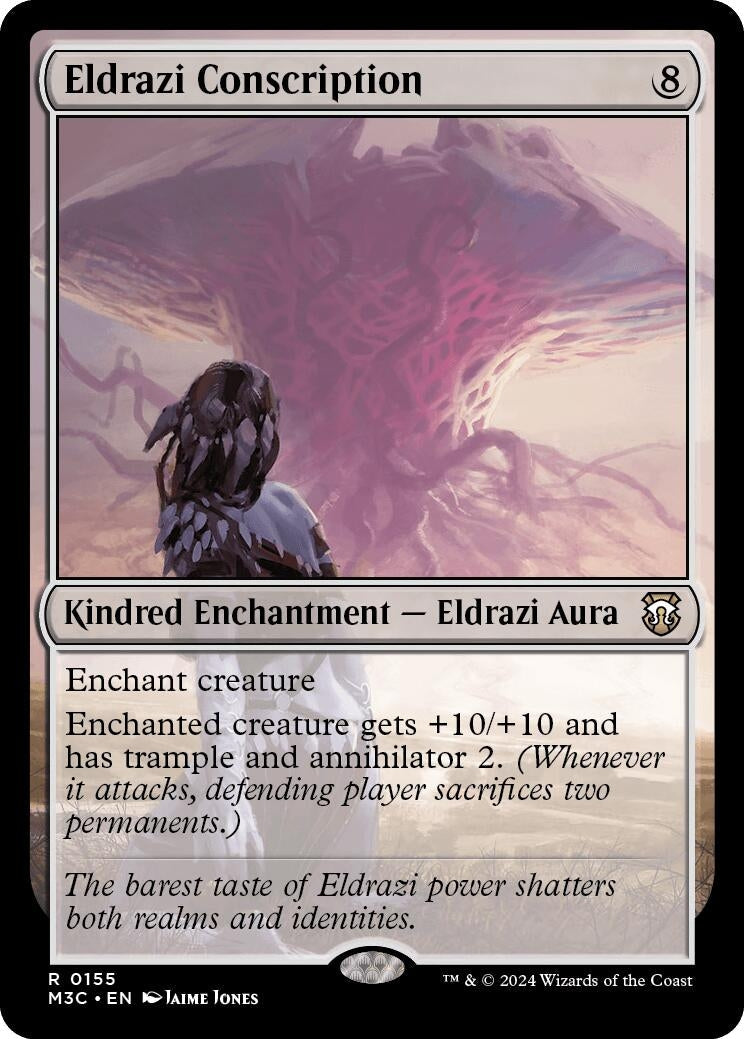 Eldrazi Conscription (Ripple Foil) (Commander: Modern Horizons 3) (155)