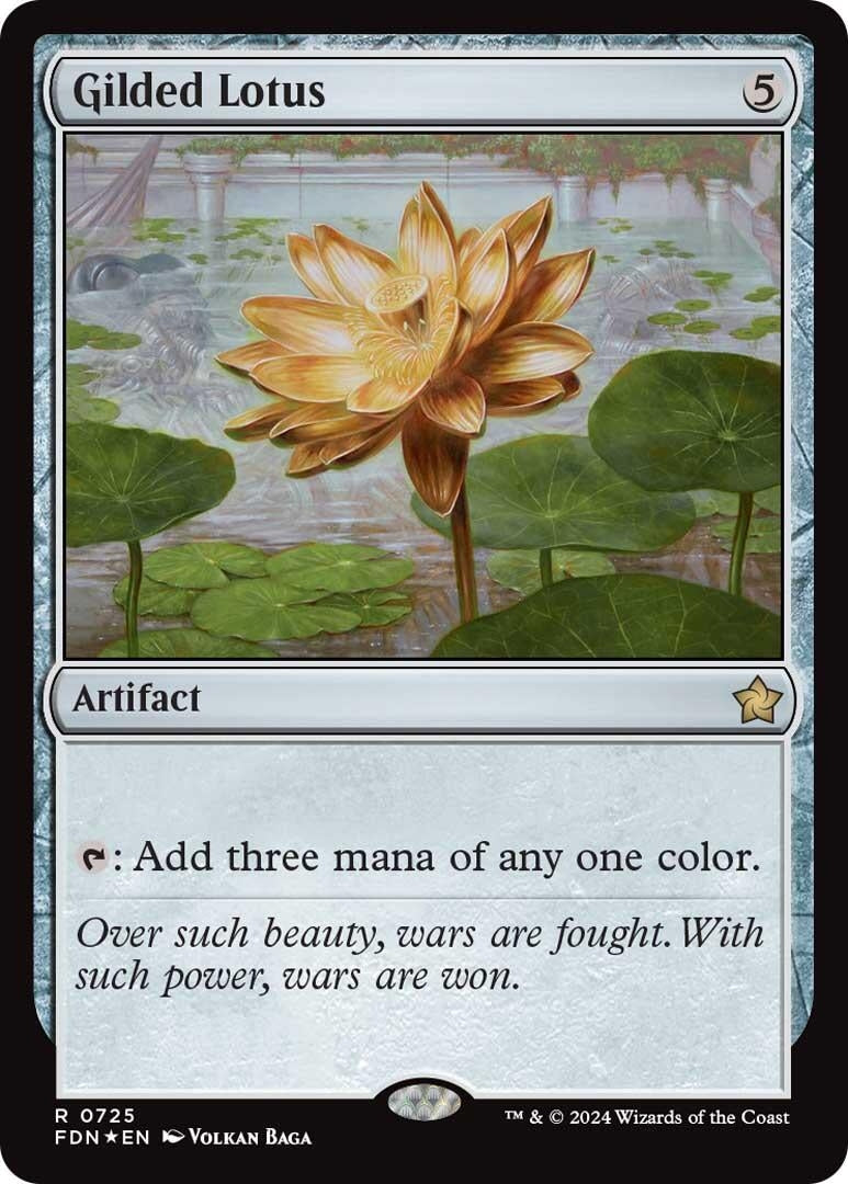 Gilded Lotus (Foundations) (725)