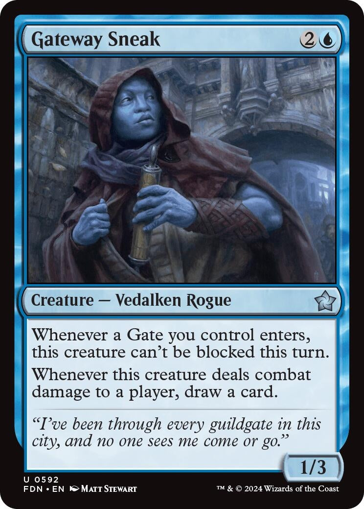 Gateway Sneak (Foundations) (592)