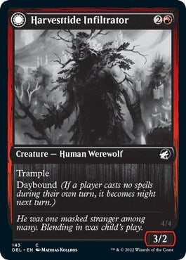 Harvesttide Infiltrator (Innistrad: Double Feature) (143)