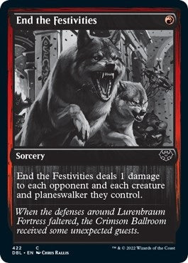 End the Festivities (Innistrad: Double Feature) (422)