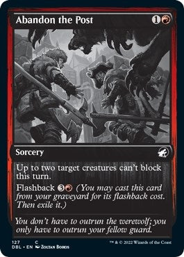 Abandon the Post (Innistrad: Double Feature) (127)