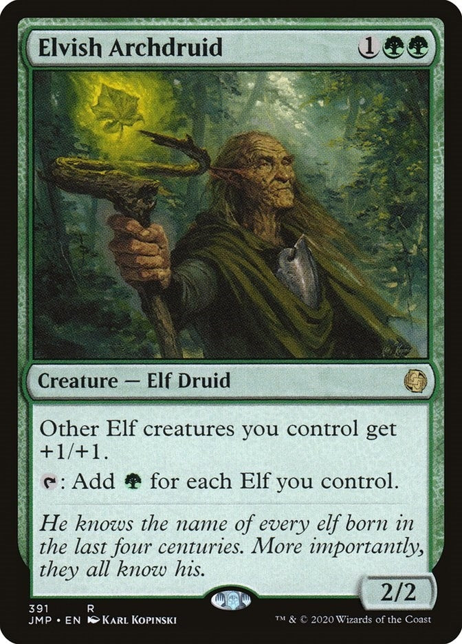 Elvish Archdruid (Jumpstart) (391)