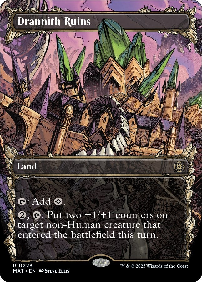 Drannith Ruins (Halo Foil) (March of the Machine: The Aftermath) (228)