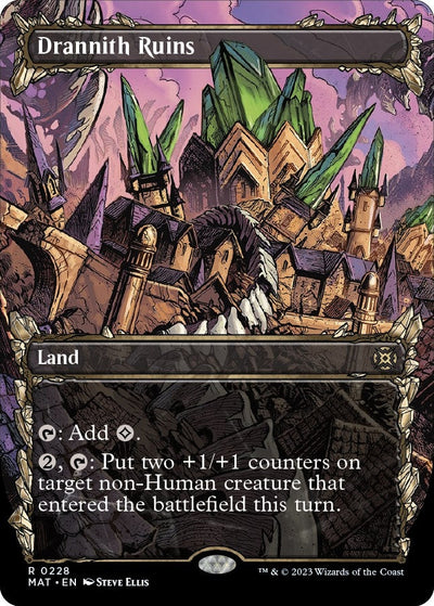 Drannith Ruins (Halo Foil) (March of the Machine: The Aftermath) (228)