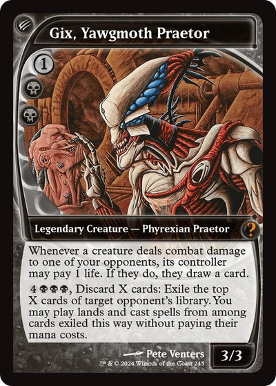 Gix, Yawgmoth Praetor (Future Sight) (Mystery Booster 2) (245)